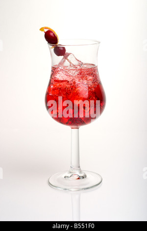 Cranberry splash - Most popular cocktails series Stock Photo