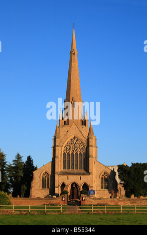 St. Mary's church, Snettisham, Norfolk, UK. Stock Photo