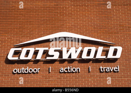 Cotswold outdoor clothing,climbing and camping equipment in Norwich,Norfolk,Uk Stock Photo