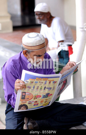 sultan gate scene kampong glam singapore Stock Photo