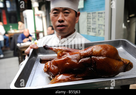 Li Qun Roast Duck Restaurant BEIJING CHINA. 24-Oct-2008 Stock Photo