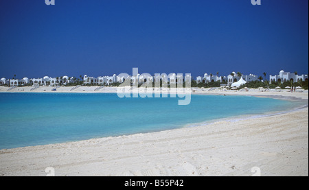 The Cap Juluca resort on a beach in Anguilla Stock Photo