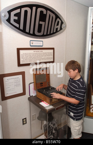 The National Cryptologic Museum at the National Security Administration in Maryland Anne Arundel County Stock Photo