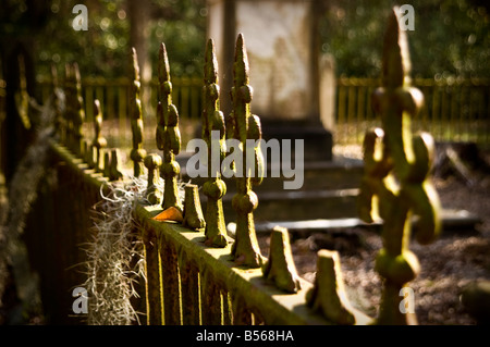 Hilton head cemetery Stock Photo