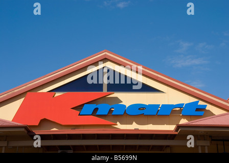 The K Mart logo on a store Stock Photo