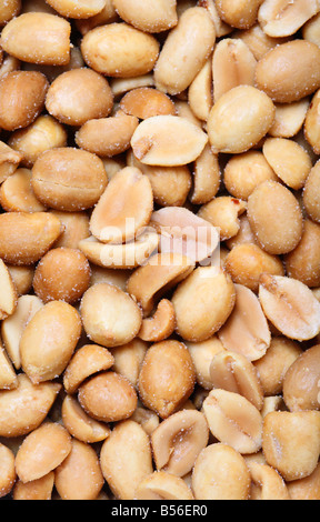 Salted peanuts Stock Photo