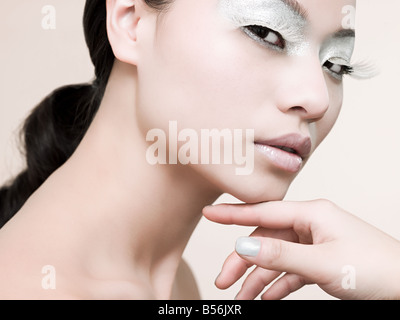 Portrait of a young woman Stock Photo