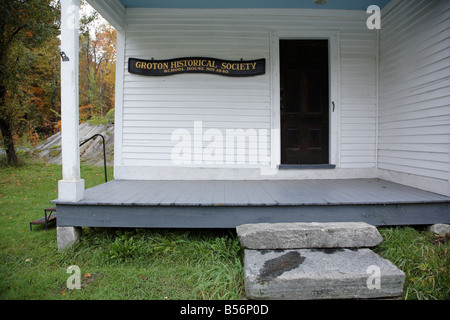 Groton School House in Groton New Hampshire USA which is part of scenic New England Stock Photo