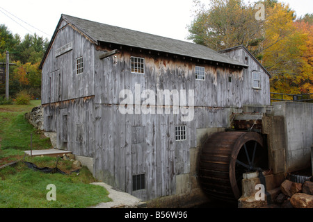 Taylor Sawmill State Historic Site in Derry New Hampshire USA Stock Photo