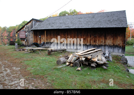 Taylor Sawmill State Historic Site in Derry New Hampshire USA Stock Photo