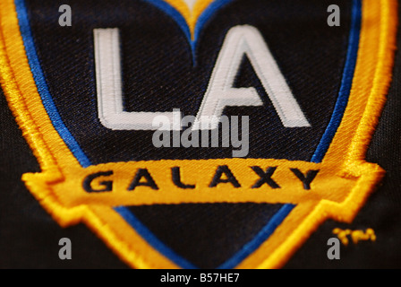 LA Galaxy Club Crest Stock Photo