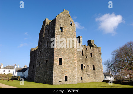 MacLellan's Castle, Kirkcudbright, Dumfries and Galloway, Scotland, United Kingdom, Europe Stock Photo