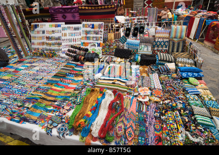 In the artisans market, San Miguel de Allende (San Miguel), Guanajuato State, Mexico, North America Stock Photo