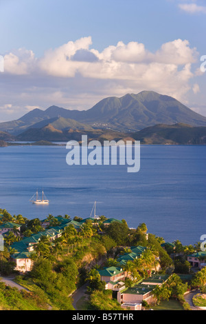 Frigate Bay Beach, Basseterre, St. Kitts and Nevis, Caribbean Stock