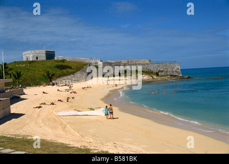 Fort St Catherine St George Bermuda Atlantic Ocean Central America Stock Photo