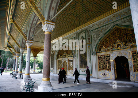 Topkapi Palace, the Imperial Council chamber, Istanbul, Turkey, Europe Stock Photo