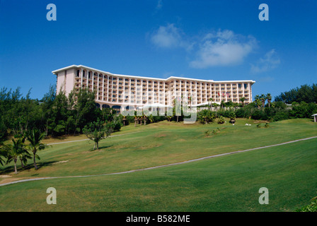 Princess Hotel Bermuda Atlantic Ocean Central America Stock Photo