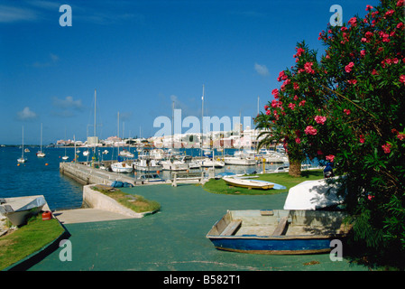 Hamilton Bermuda Atlantic Ocean Central America Stock Photo