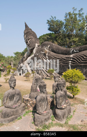 Buddha Park, Xieng Khuan, Vientiane, Laos, Indochina, Southeast Asia, Asia Stock Photo
