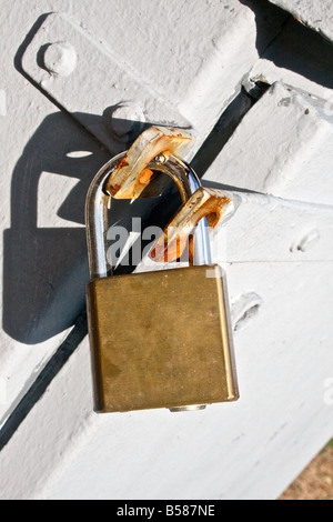 padlock Stock Photo