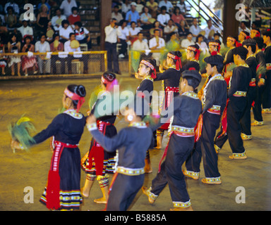 Traditional Thai Dance Show at Rose Garden Thailand Stock Photo