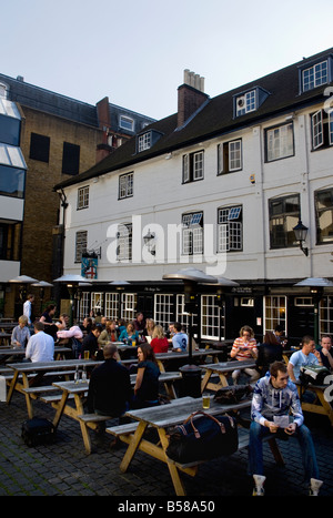 The George Inn Borough High Street London Stock Photo