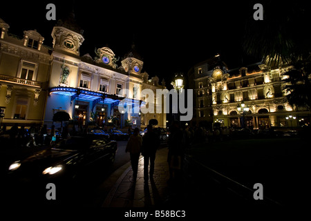 Pic Shows Hotel De Paris and The Casino in the Principality of Monaco Stock Photo