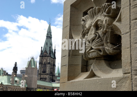 Parliament, Parliament Hill, Ottawa, Ontario, Canada, North America Stock Photo