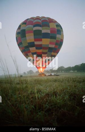 South Africa, Gauteng, Johannesburg, Balloon Safari Stock Photo