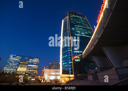 The Sinosteel building in Zhongguancun, Haidian district, Beijing, China Stock Photo