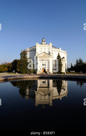 The 'panorama' building in Sebastopol, Ukraine. This building host a large museum dedicated to the XIX century Crimean War. Stock Photo