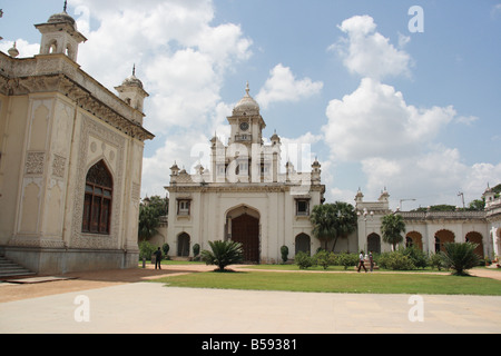 Chowmahalla Palace or Chowmahallat (4 Palaces), was a palace belonging to the Nizams of Hyderabad state Stock Photo