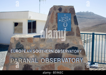 The European Southern Observatory La Silla Paranal Chile South America Stock Photo