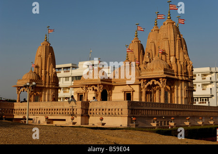 Swaminarayan Hindu temple Valsad Gujarat India Stock Photo