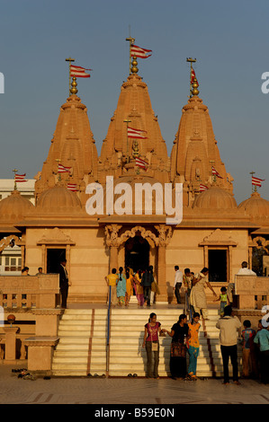 Swaminarayan Hindu temple Valsad Gujarat India Stock Photo