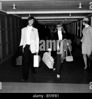 The Beatles leaving Heathrow Airport for India where they will meet ...