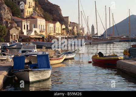 Greece, Dodecanese Islands, Symi, Yialos Stock Photo - Alamy