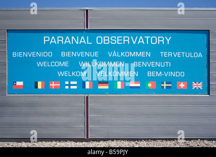 The European Southern Observatory La Silla Paranal Chile South America Stock Photo