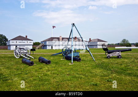Fort George by Niagara on the Lake in Ontario Canada