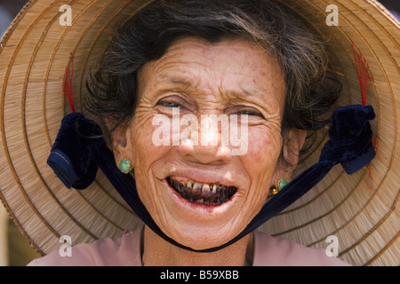 Portrait Of Local Woman Chewing Betel Nut Stock Photo - Alamy