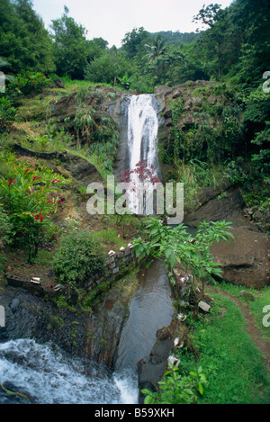 Concord waterfall Grenada Windward Islands West Indies Caribbean Central America Stock Photo