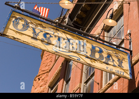 Oyster Bay Restaurant Deadwood South Dakota USA Stock Photo