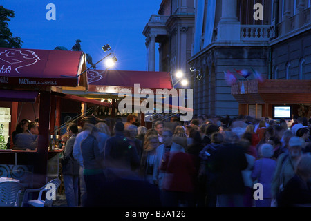 Budapest Wine Festival, Royal Palace, Hungary Stock Photo