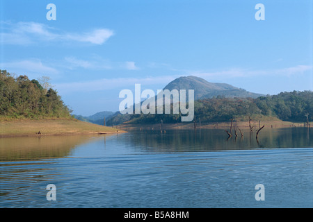 Periyar Wildlife Sanctuary, near Thekkady, Western Ghats, Kerala state, India Stock Photo