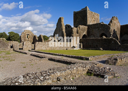 Hore Abbey, Cashel Town, County Tipperary, Munster, Republic of Ireland, Europe Stock Photo