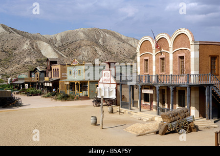 Oasys, Mini Hollywood, Tabernas, Almeria, Spain Stock Photo
