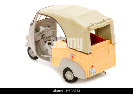 object on white toy scooter Stock Photo
