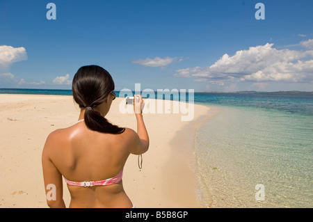 Pandanon Island, Nalusuan Marine Sanctuary, Cebu island, The Philippines, Southeast Asia Stock Photo