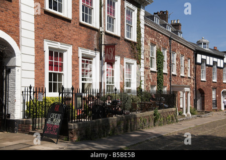 ask restaurant in exeter cathedral close devon uk Stock Photo