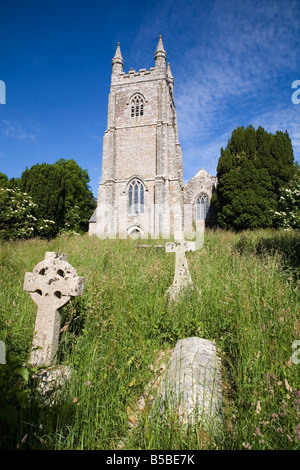 creed church cornwall Stock Photo